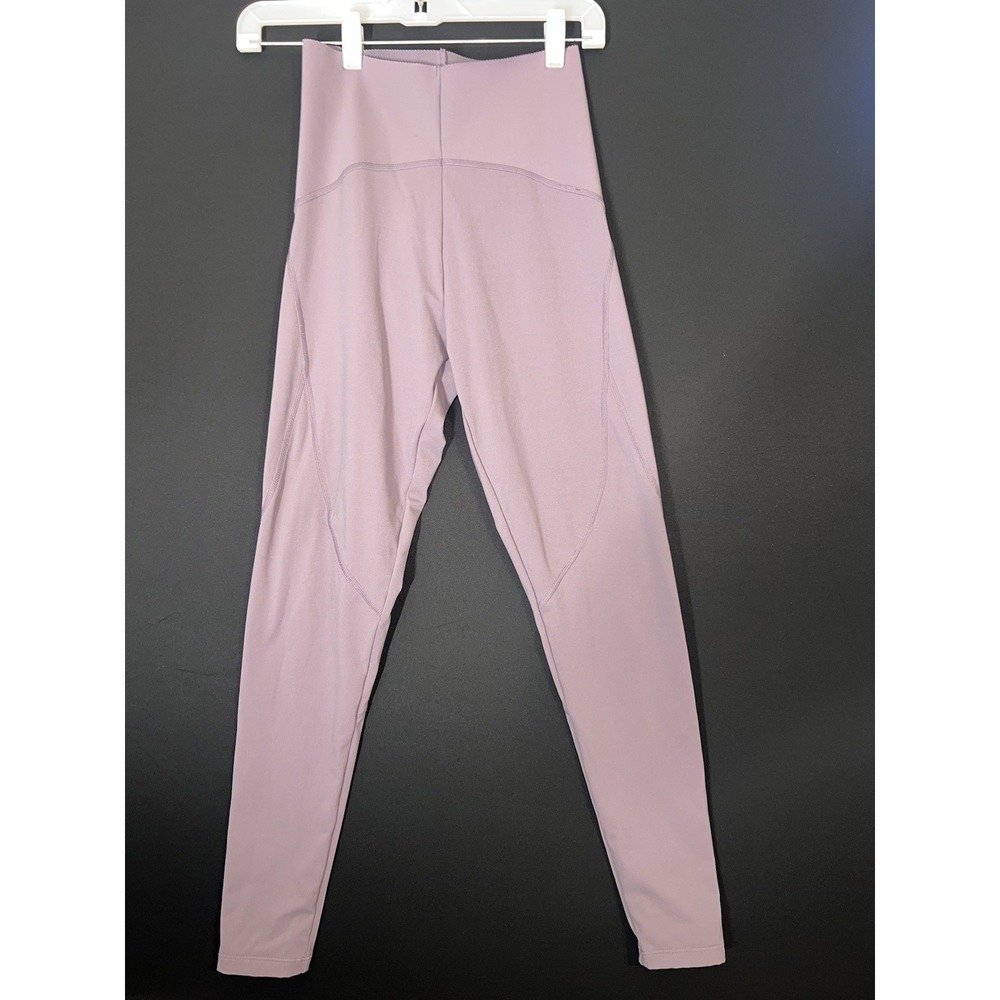 Oysho Womens Compressive Leggings Sz S  High Rise Lilac Purple
